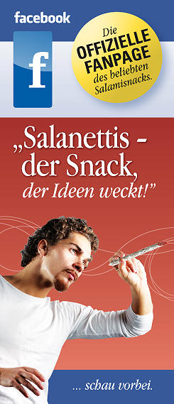 Salanettis-Fan werden auf Facebook!